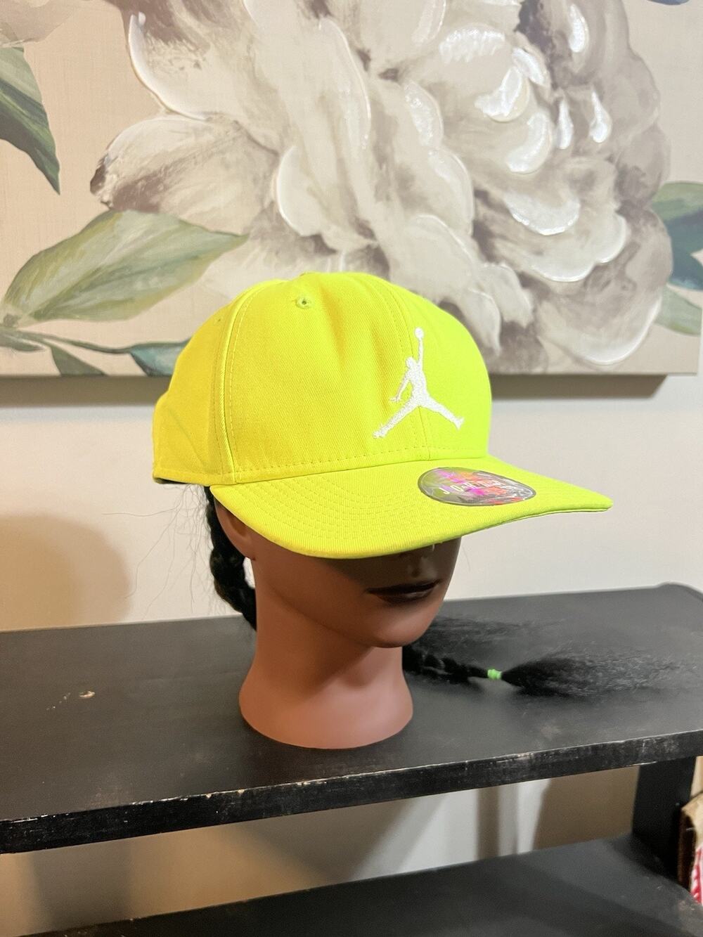 Air Jordan Jumpman Pro Snap Back Cap RARE Neon Yellow